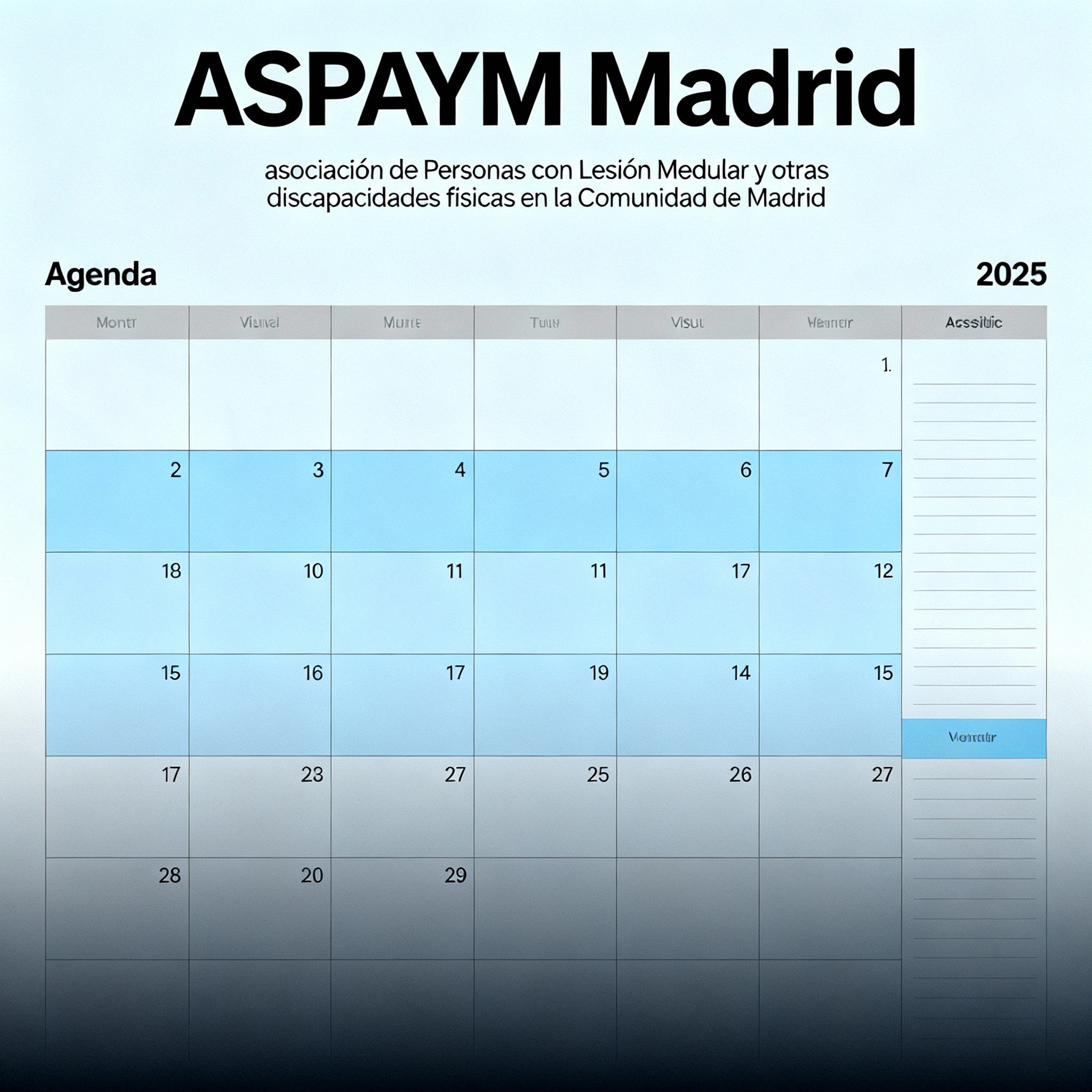Agenda dia 2025 aspaym
